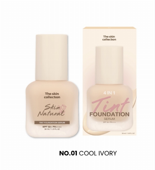 The Skin Collection Skin Natural Tint Foundation Serum SPF50+ PA++++ No.01 COOL IVORY
