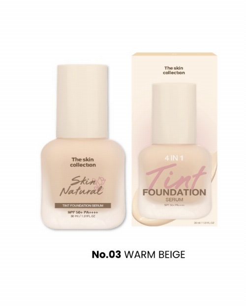 The Skin Collection Skin Natural Tint Foundation Serum SPF50+ PA++++ No.03 WARM BEIGE